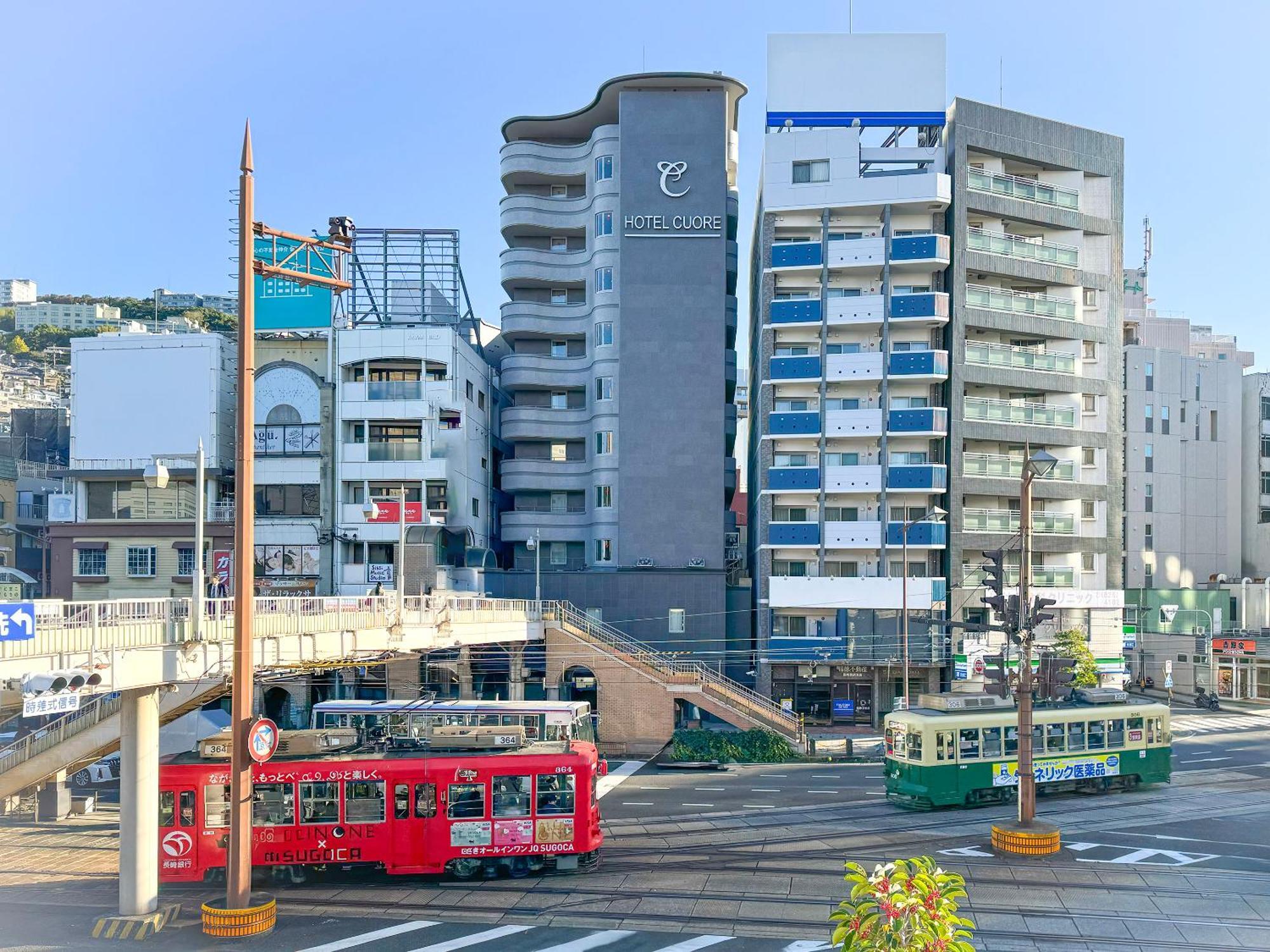 Hotel Cuore Nagasaki Ekimae Екстериор снимка